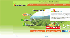 Desktop Screenshot of agrolibano.com